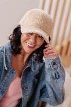 Load image into Gallery viewer, AVE SHOPS- Lyla Sherpa Ball Cap in Khaki
