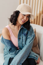 Load image into Gallery viewer, AVE SHOPS- Lyla Sherpa Ball Cap in Khaki
