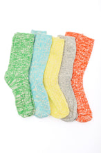 Load image into Gallery viewer, AVE SHOPS- Sweet Socks Heathered Scrunch Socks
