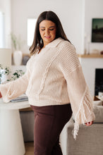 Load image into Gallery viewer, SP24- Sweet Surrender Fringe Sweater (Reg &amp; Curvy)
