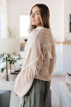 Load image into Gallery viewer, SP24- Sweet Surrender Fringe Sweater (Reg &amp; Curvy)
