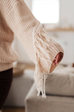 Load image into Gallery viewer, SP24- Sweet Surrender Fringe Sweater (Reg &amp; Curvy)
