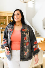 Load image into Gallery viewer, W23 Lovely Visions Flower Embroidered Jacket
