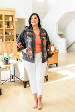 Load image into Gallery viewer, W23 Lovely Visions Flower Embroidered Jacket
