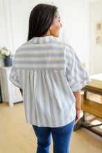 Load image into Gallery viewer, SP24- Tailored to Relax Striped Button Down
