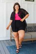 Load image into Gallery viewer, Talk of the Town Lace Set in Black (Two-Piece)
