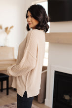 Load image into Gallery viewer, Andree' by Unit - Terrifically Textured Sweater in Mocha
