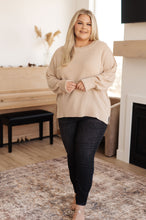 Load image into Gallery viewer, Andree' by Unit - Terrifically Textured Sweater in Mocha
