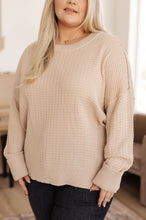 Load image into Gallery viewer, Andree' by Unit - Terrifically Textured Sweater in Mocha
