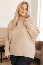 Load image into Gallery viewer, Andree' by Unit - Terrifically Textured Sweater in Mocha
