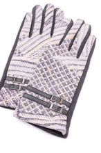 Load image into Gallery viewer, SP24- AVENUE SHOPS- Textured and Buckled Gloves
