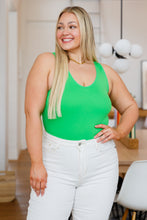 Load image into Gallery viewer, YELETE- The Basics Bodysuit in Green
