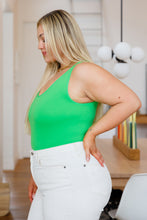 Load image into Gallery viewer, YELETE- The Basics Bodysuit in Green
