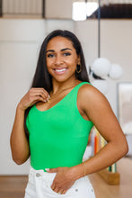 Load image into Gallery viewer, YELETE- The Basics Bodysuit in Green
