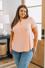 Load image into Gallery viewer, Tippy Top Ribbed Knit Henley (Reg &amp; Curvy)
