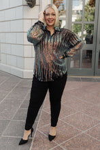 Load image into Gallery viewer, Too Glitz to Glam Button Up Shirt (Reg &amp; Curvy)
