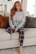 Load image into Gallery viewer, Merry Christmas Sweatshirt in Grey (Reg &amp; Curvy)
