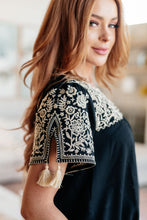 Load image into Gallery viewer, SP24- SAVANNA JANE- Try Again Embroidered Top

