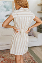 Load image into Gallery viewer, Twisted and Tailored Striped Dress- ANDREE&#39; BY UNIT
