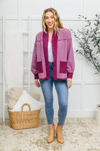 Load image into Gallery viewer, Two Hearts Jacket In Plum
