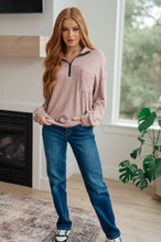 Load image into Gallery viewer, Up for Discussion Half Zip Pullover (Reg &amp; Curvy)
