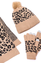 Load image into Gallery viewer, SP24- AVENUE SHOPS- Warm in Spots Animal Print Winter Set
