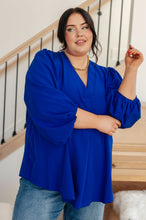 Load image into Gallery viewer, What Do You Say Balloon Sleeve Blouse
