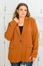 Load image into Gallery viewer, BF65-What I Want Classic Blazer in Toffee
