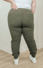 Load image into Gallery viewer, SP24- RAE MODE- Where Are You High Rise Joggers in Olive
