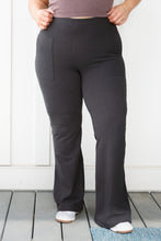 Load image into Gallery viewer, RAE MODE- Where are You Flared Leggings in Black

