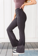Load image into Gallery viewer, RAE MODE- Where are You Flared Leggings in Black
