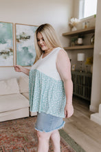 Load image into Gallery viewer, SP24- Whoopsie Daisy Floral Peplum
