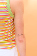 Load image into Gallery viewer, Words For A Season Temporary Tattoo - &quot;FEARLESS&quot;
