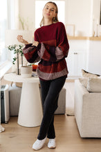 Load image into Gallery viewer, World of Wonder Striped Sweater (Reg &amp; Curvy )
