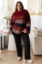 Load image into Gallery viewer, World of Wonder Striped Sweater (Reg &amp; Curvy )
