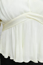 Load image into Gallery viewer, WEEKEND DEAL - Xanadu Long Sleeve V Neck Blouse in White
