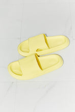 Load image into Gallery viewer, MMShoes Arms Around Me Open Toe Slide in Yellow
