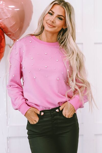 Valentines *Pearl Celebration* : Dropped Shoulder Sweatshirt