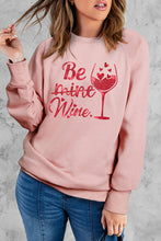Load image into Gallery viewer, Valentines *BE MINE WINE* Sassy Sweatshirt
