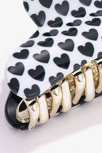 Load image into Gallery viewer, Valentines *Hearts Galore* : Heart Print Claw Clip
