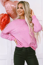 Load image into Gallery viewer, Valentines *Pearl Celebration* : Dropped Shoulder Sweatshirt
