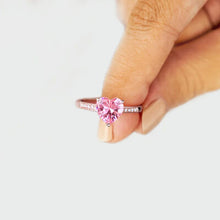 Load image into Gallery viewer, Valentines *Princess Ring* : 925 Sterling Silver Ring

