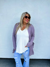 Load image into Gallery viewer, PREORDER: Reese Ribbed Cardigan in Seven Colors ~ Ends 8/22
