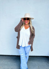 Load image into Gallery viewer, PREORDER: Reese Ribbed Cardigan in Seven Colors ~ Ends 8/22
