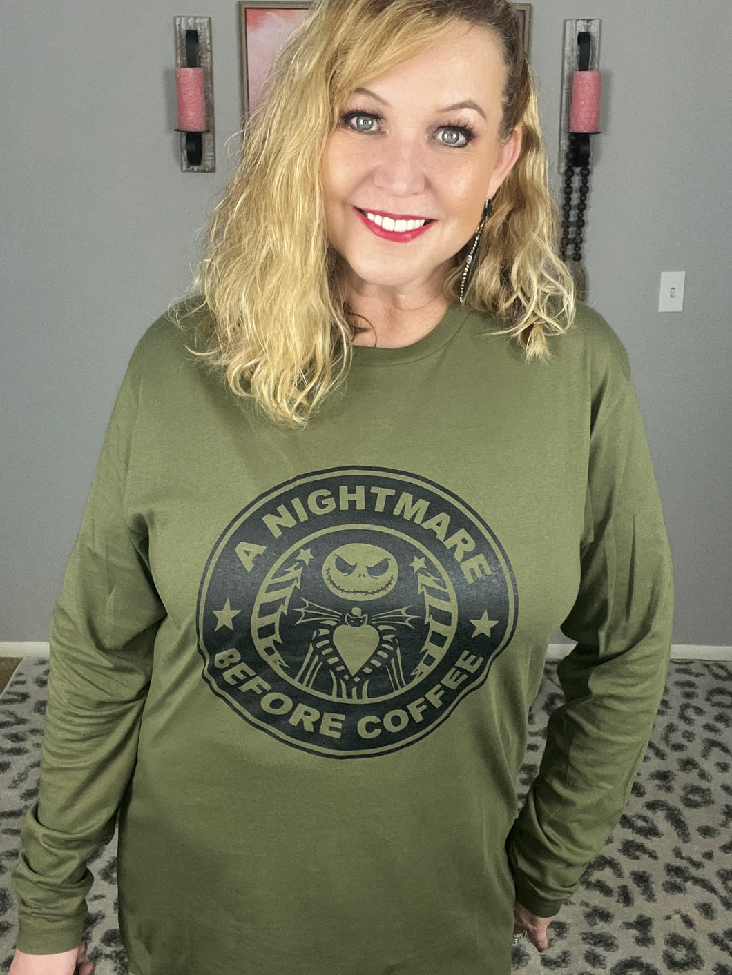 Nightmare Before Coffee Tee (Reg & Curvy)