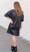 Load image into Gallery viewer, *Crazy Train* Liquid Leopard Show Stopper Dress (Reg &amp; Plus)

