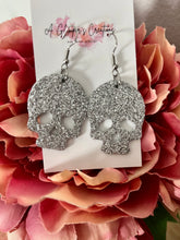 Load image into Gallery viewer, The Skully Earrings in *Silver*
