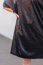 Load image into Gallery viewer, *Crazy Train* Liquid Leopard Show Stopper Dress (Reg &amp; Plus)
