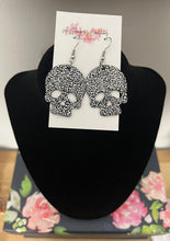 Load image into Gallery viewer, The Skully Earrings *Black*
