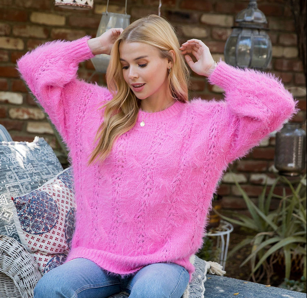 Fuzzy & Fabulous Tunic Sweater (Reg $54)